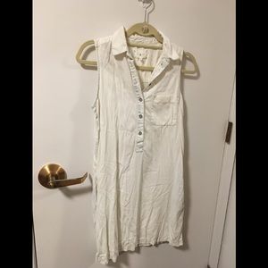 Lou & Grey chambray shift dress